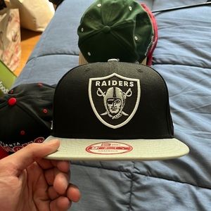 Raiders snapback hat